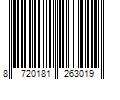 Barcode Image for UPC code 8720181263019