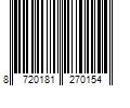 Barcode Image for UPC code 8720181270154