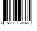 Barcode Image for UPC code 8720181291920