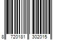 Barcode Image for UPC code 8720181302015