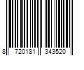 Barcode Image for UPC code 8720181343520