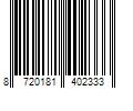 Barcode Image for UPC code 8720181402333