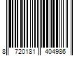 Barcode Image for UPC code 8720181404986