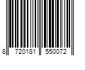 Barcode Image for UPC code 8720181550072