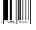 Barcode Image for UPC code 8720182064363