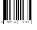 Barcode Image for UPC code 8720194072721