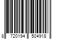 Barcode Image for UPC code 8720194504918