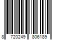 Barcode Image for UPC code 8720249806189