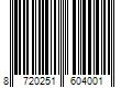 Barcode Image for UPC code 8720251604001