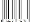 Barcode Image for UPC code 8720301102778