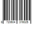 Barcode Image for UPC code 8720604316025