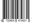 Barcode Image for UPC code 8720604474831