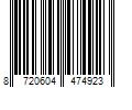 Barcode Image for UPC code 8720604474923