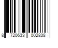 Barcode Image for UPC code 8720633002838