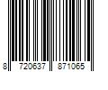 Barcode Image for UPC code 8720637871065