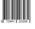 Barcode Image for UPC code 8720641203289