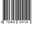 Barcode Image for UPC code 8720642204124