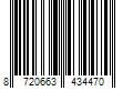 Barcode Image for UPC code 8720663434470