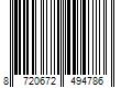 Barcode Image for UPC code 8720672494786