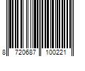 Barcode Image for UPC code 8720687100221