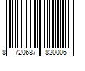 Barcode Image for UPC code 8720687820006