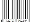 Barcode Image for UPC code 8720707002245