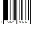 Barcode Image for UPC code 8720723356360