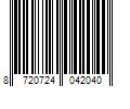 Barcode Image for UPC code 8720724042040