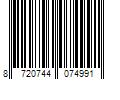 Barcode Image for UPC code 8720744074991