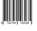 Barcode Image for UPC code 8720744103035