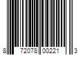 Barcode Image for UPC code 872078002213