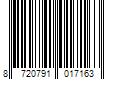 Barcode Image for UPC code 8720791017163