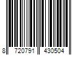 Barcode Image for UPC code 8720791430504