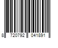 Barcode Image for UPC code 8720792041891