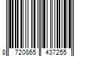 Barcode Image for UPC code 8720865437255