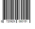 Barcode Image for UPC code 8720929080151