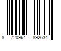 Barcode Image for UPC code 8720964892634