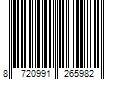 Barcode Image for UPC code 8720991265982