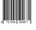 Barcode Image for UPC code 8721094504671