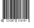 Barcode Image for UPC code 8721257018151