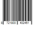 Barcode Image for UPC code 8721800402451