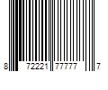 Barcode Image for UPC code 872221777777