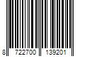 Barcode Image for UPC code 8722700139201