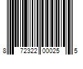 Barcode Image for UPC code 872322000255