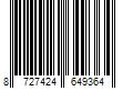 Barcode Image for UPC code 8727424649364