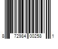 Barcode Image for UPC code 872984002581