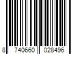 Barcode Image for UPC code 8740660028496