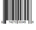 Barcode Image for UPC code 874270003456