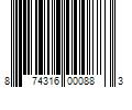 Barcode Image for UPC code 874316000883