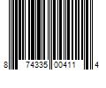 Barcode Image for UPC code 874335004114